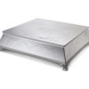 Top of the range square flared wedding cake stand