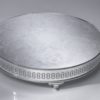 Round silverplated wedding cake stand